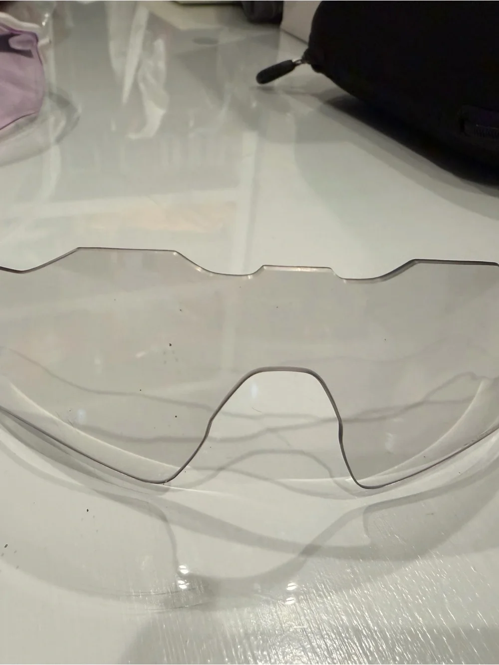 Oakley Black Frame with Clear Photochromic Lenses Sport Sunglasses